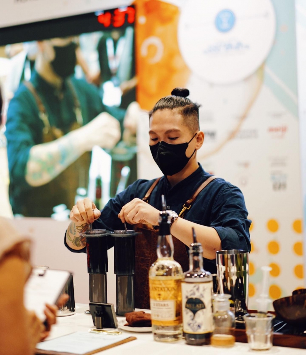 Ricky是香港咖啡調酒大賽2021亞軍。