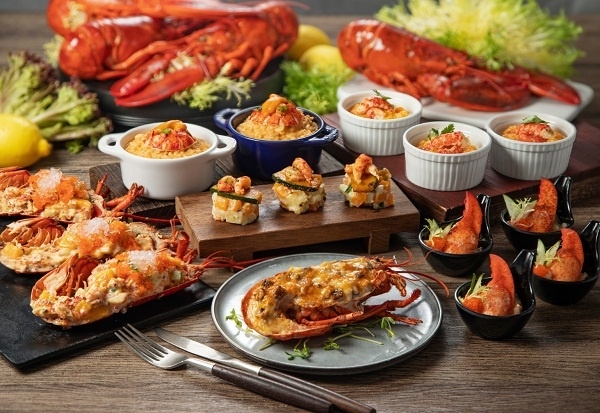 九龍酒店倚窗閣於九月起推出「情迷龍蝦和牛饗宴」自助餐。