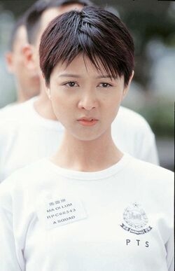 《學警雄心》嘅薛凱琪留有一頭清爽短髮令人眼前一亮