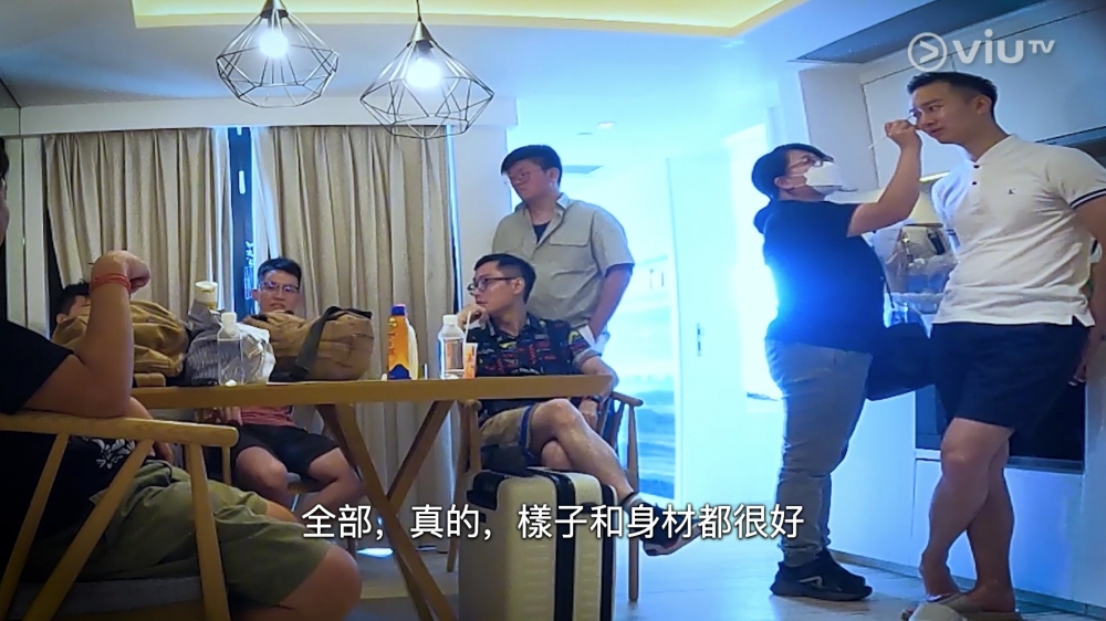 Benson表示對PTGF拍檔非常滿意,又話對方無論係樣定身材都無得輸