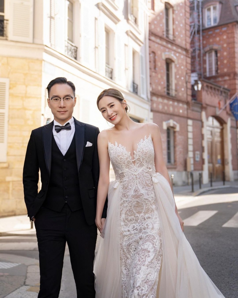 沈卓盈離巢後宣佈婚訊,與富貴男友杜灝標(Calvin)結婚