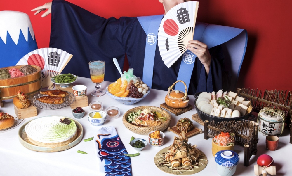 今次特別以夏日祭典及煙火大會為主題。