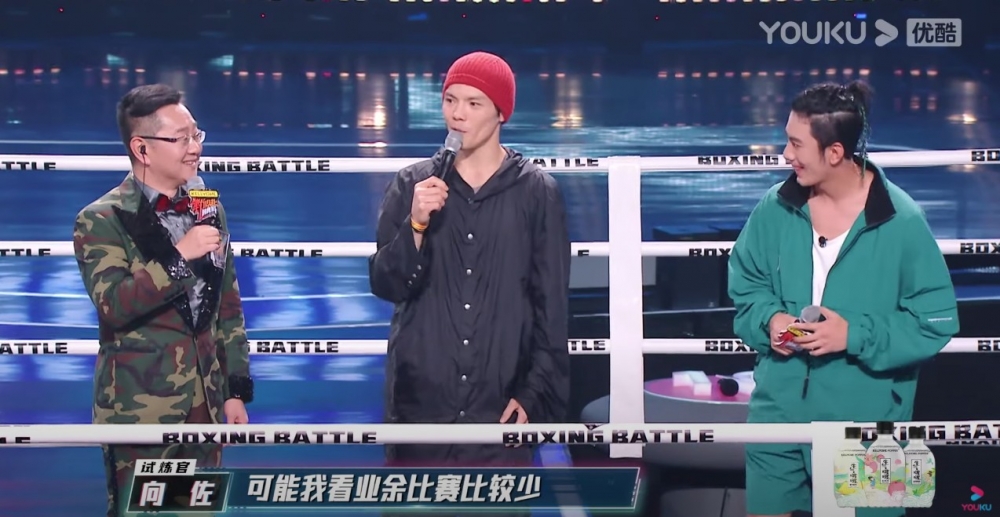 向佐強調自己睇得少業餘比賽