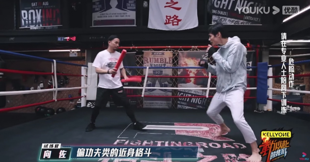 向佐表示佢習武多年，風格肯定偏向武術、MMA