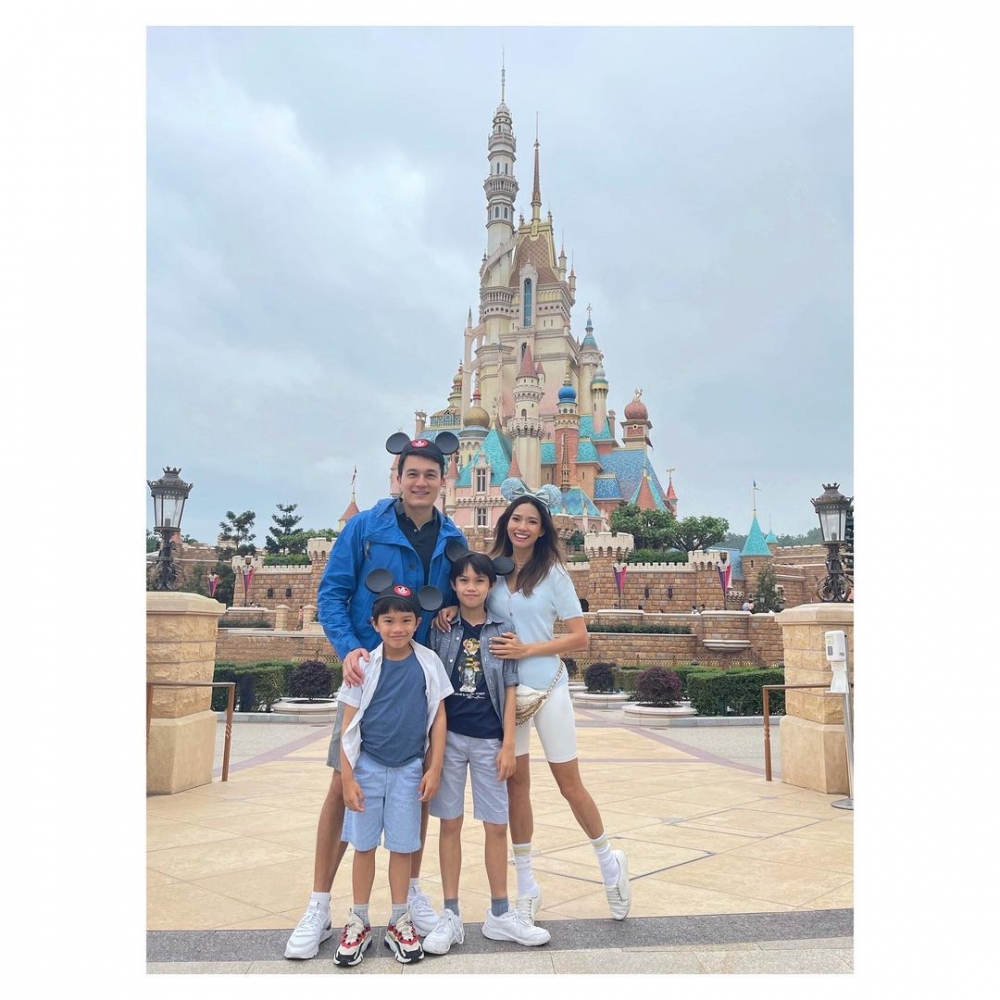 Rosanne 一家關係親密,羨煞旁人!