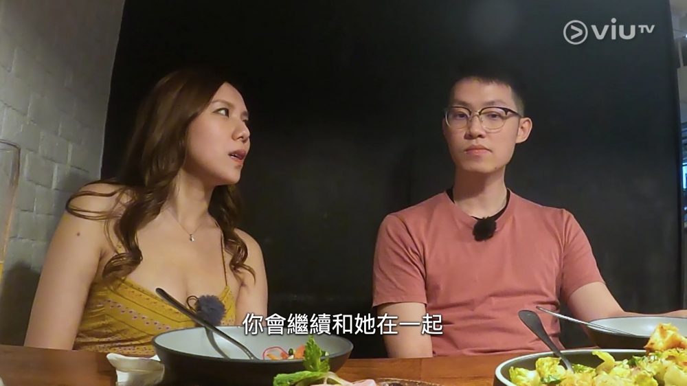 Benson坦承如果唔係遇到依家嘅另一半(Ruby),佢會繼續同前女友拍拖,因為對方好有魅力