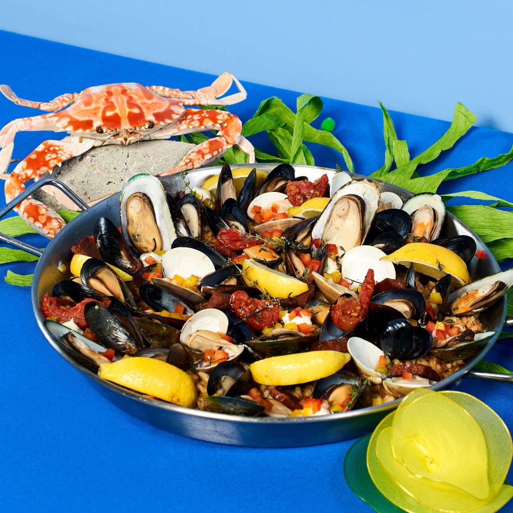 10月酒店自助餐2021推介|西班牙海鮮燴飯