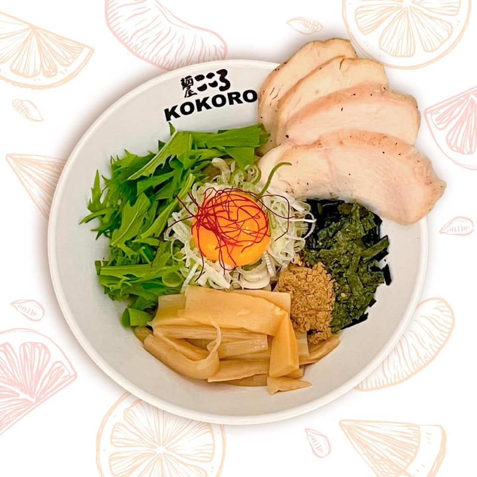 香港店更獨家限定提供柚子鹽味撈麵!