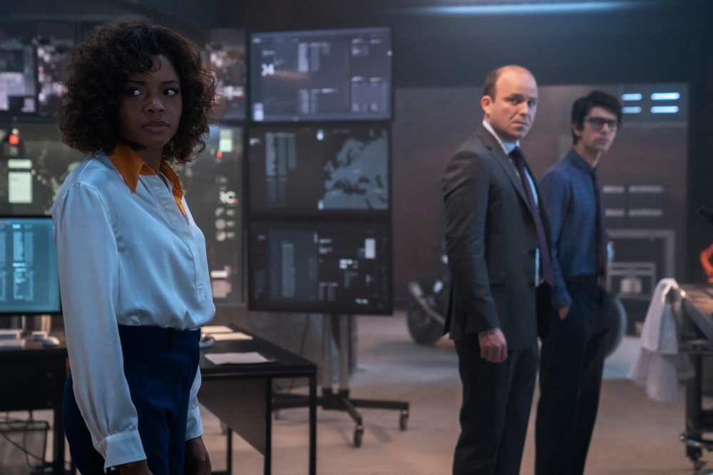 M的秘書「Eve Moneypenny」Naomie Harris。