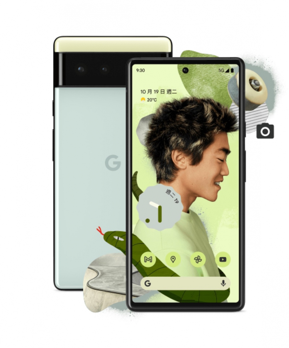 Google推出全新的Pixel 6。