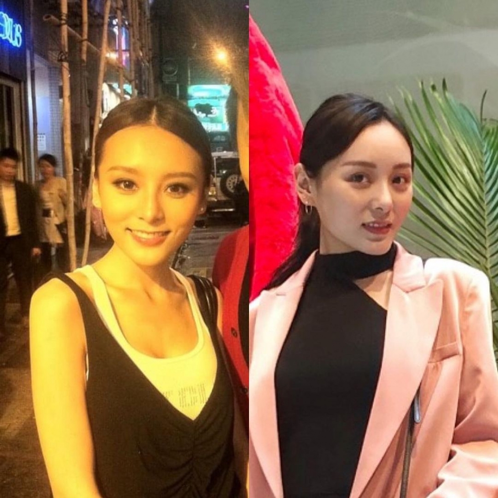 Jeana早前上載自己剛出道時同而家嘅對比照。