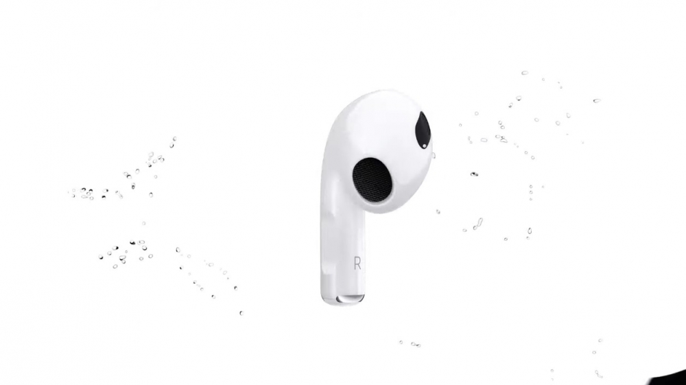 AirPods 3有抗汗及防濺耐水性能