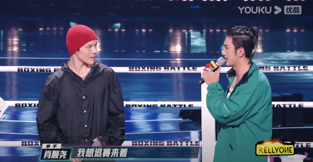 比賽前向佐嘅對手肖順堯謙虛表示知道自己嘅對手變咗做向佐後曾諗過退賽