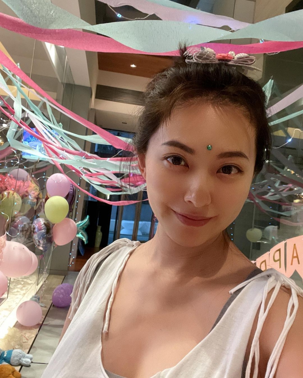 黃婉佩常為女兒搞生日party,並悉心佈置豪宅