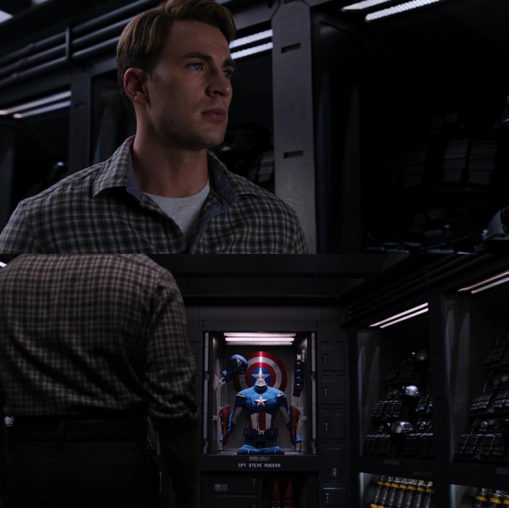 《光年正傳》的太空英雄「巴斯光年」由「美國隊長」Chris Evans配音，兩者意外有相似的感覺~