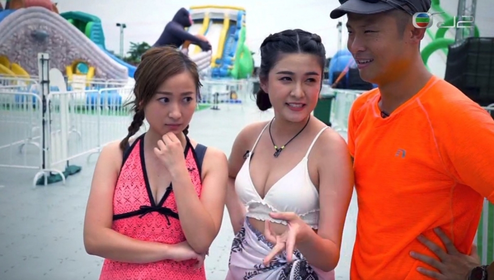 黃美棋講笑咁叫江嘉敏做「fatman」，而佢亦大方接受！