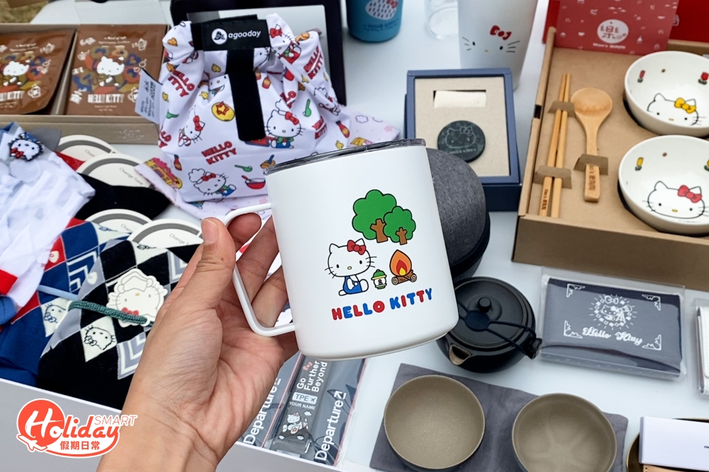Hello Kitty聯乘的露營杯