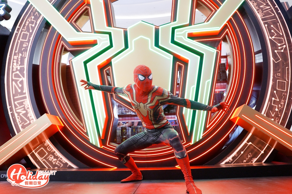 MARVEL迷期待已久的《蜘蛛俠:不戰無歸》即將上映,為迎接全城狂熱,Hot Toys聯同銅鑼灣希慎廣場舉行聖誕期間限定主題展。