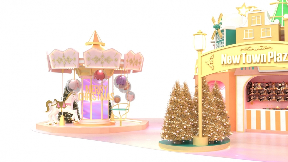 玫瑰星球旋轉木馬