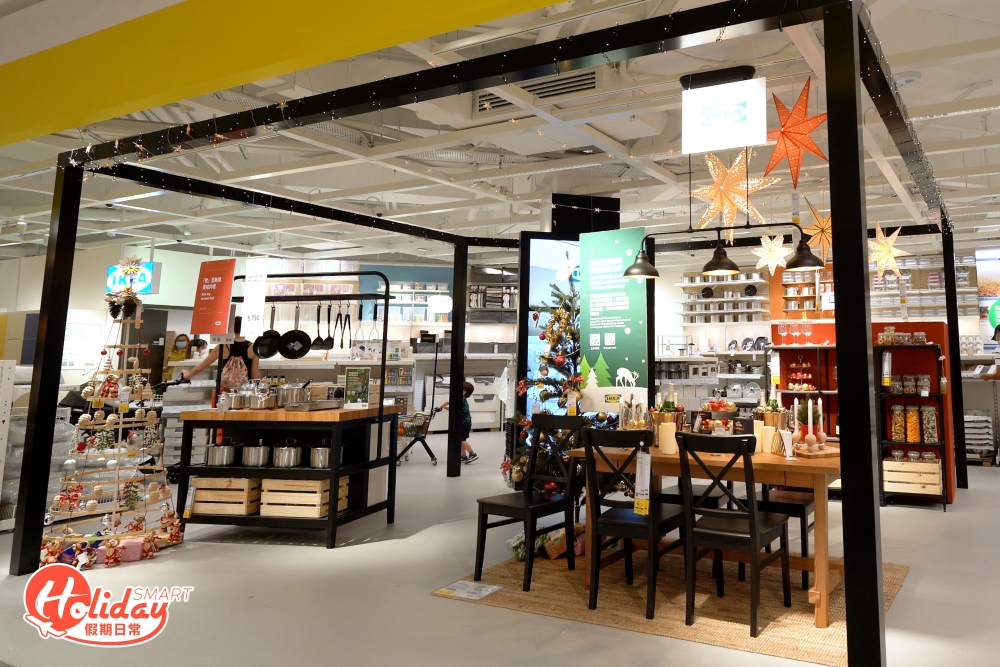 IKEA Close to You比一般常見的IKEA空間較小,但貨品種類尚算齊全,有齊多款實用廚具用品、家居擺設和一系列收納膠箱等。