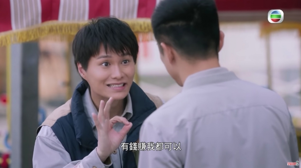 胡鴻鈞近日於《十月初五的月光》飾演「初哥哥」一角