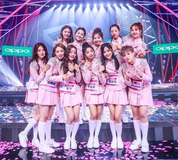 火箭少女101為《創造營》首個生成女團