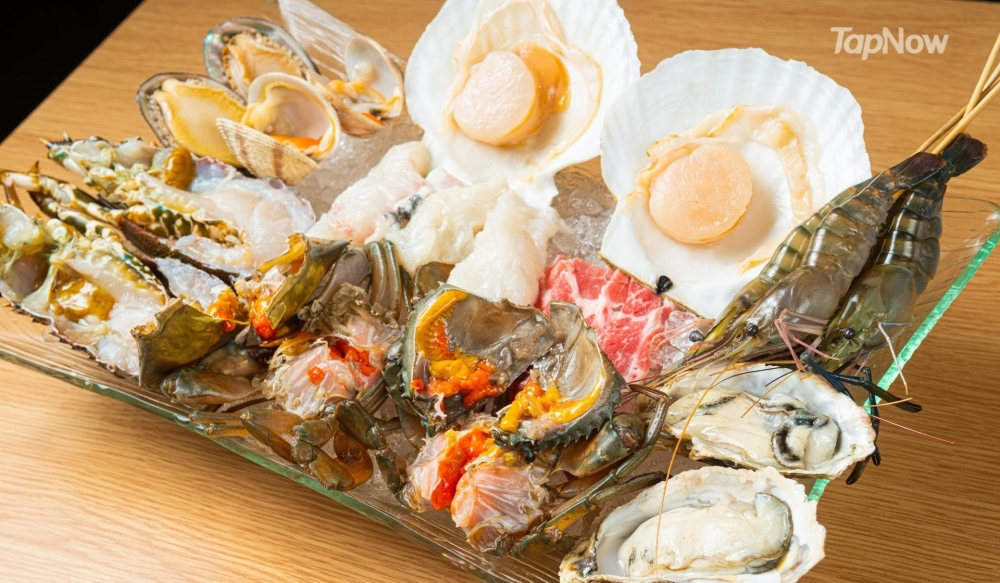 8款鮮蒸氣火鍋放題有多款新鮮海鮮及食材任食