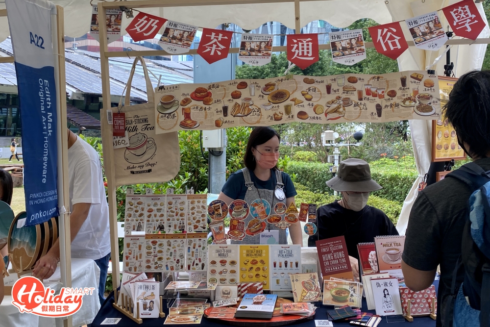 今次設計市集有超過100間台港特色攤位,有齊不同種類的特色生活好物、精美首飾以至家居擺設都一應俱全。