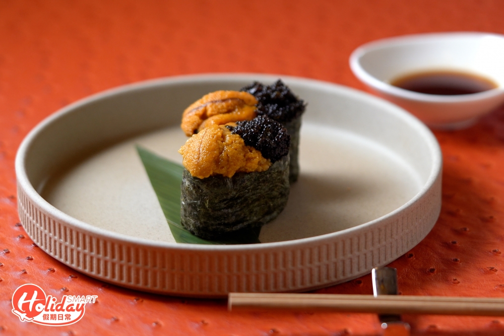 Honjokko主打手握壽司,如海膽魚子醬壽司。