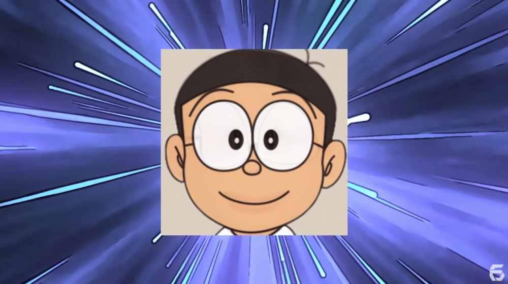 大雄真人化似乖巧小學生