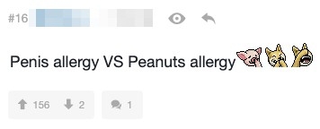 最尷尬嘅實係錯將花生過敏「Peanuts allergy」搞錯!
