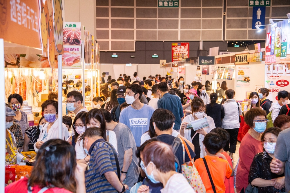 冬日美食節一連5日在灣仔會展舉行,場內分為7大範圍。