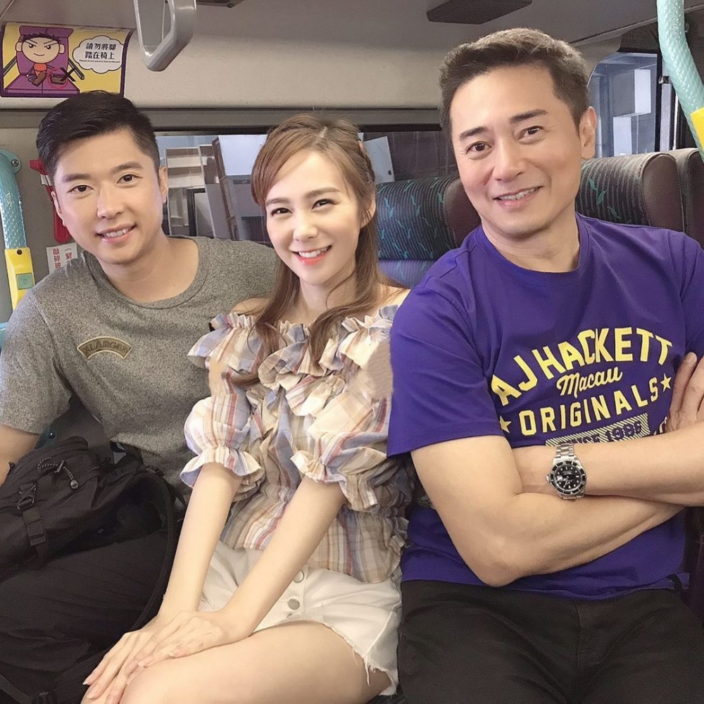 梁茵同《愛回家》一班演員感情十分唔錯！