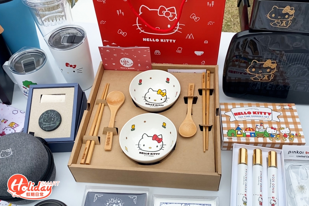 現場亦設有打卡位,Hello Kitty粉絲記得入場掃貨!