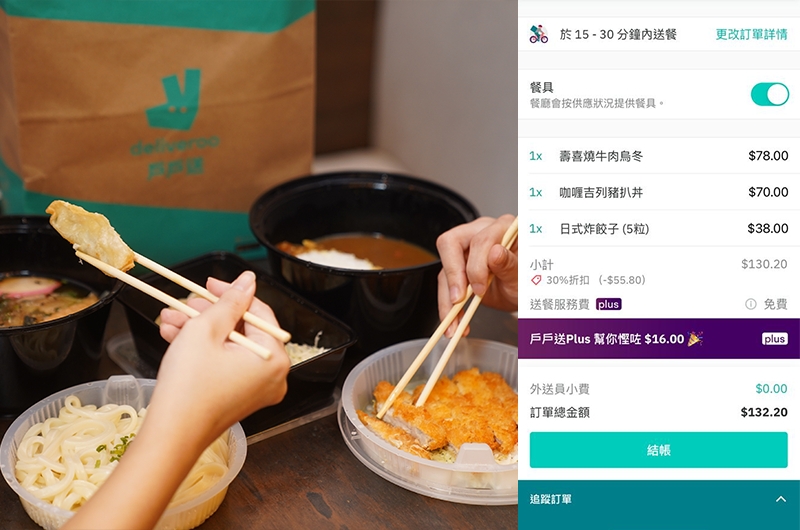 叫個「壽喜燒牛肉烏冬」、「咖哩吉列豬扒丼」再加多碟「日式炸餃子」，叫三樣食物都唔使$150，勁抵呀～