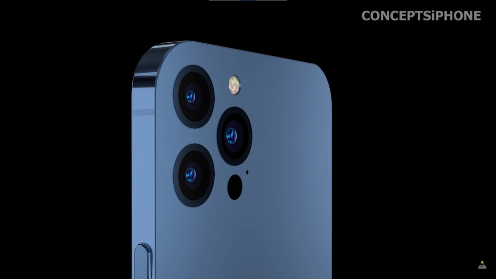 iPhone 14網傳預測 | iPhone 14後方的相機鏡頭不再突出。
