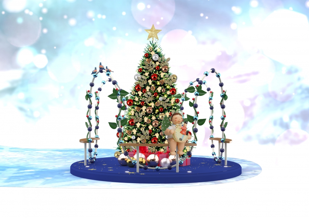 「樂悠聖誕市集」浪漫聖誕樹庭園~