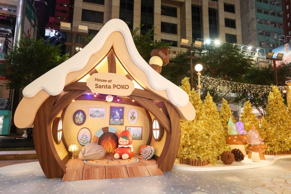 Santa POKO House內掛著六幅畢奇手稿作品~