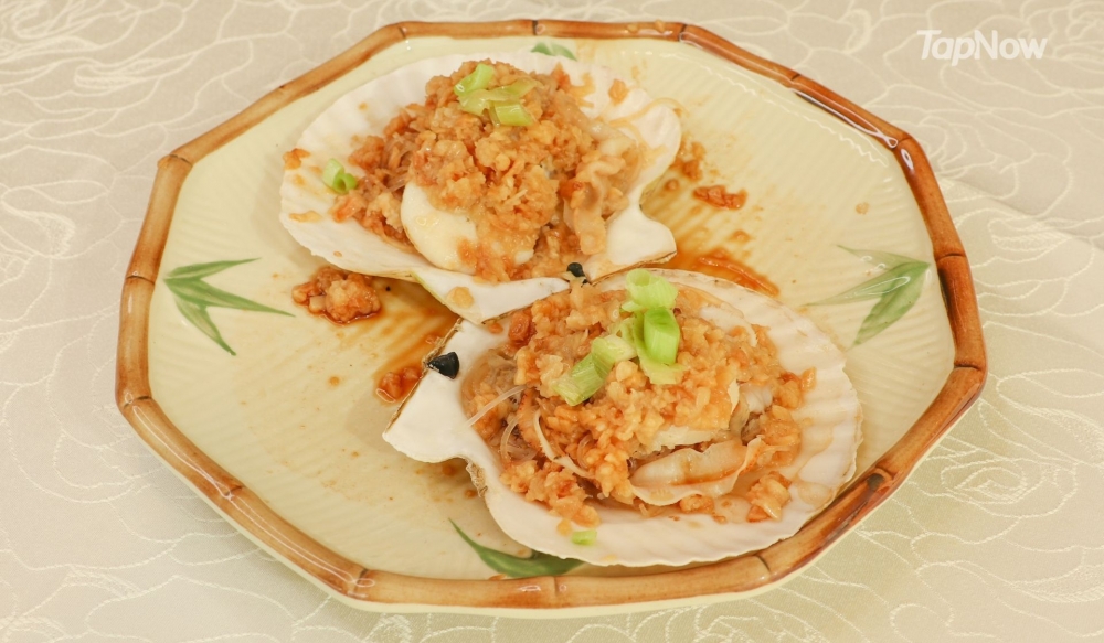金蒜銀絲蒸大元貝超濃蒜味 好惹味!