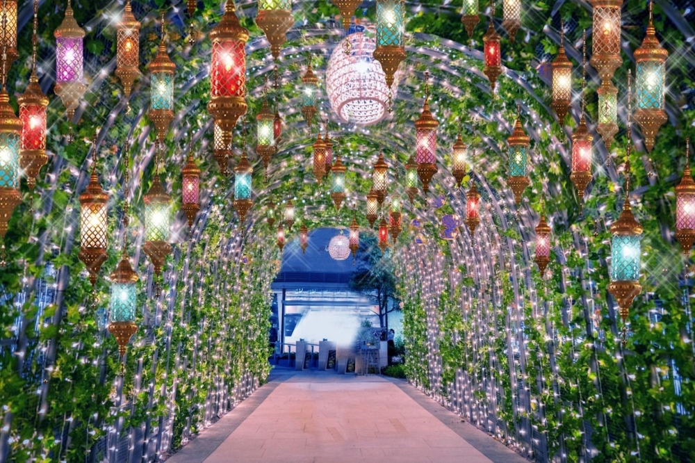 15米長的「仙子星光許願長廊」~