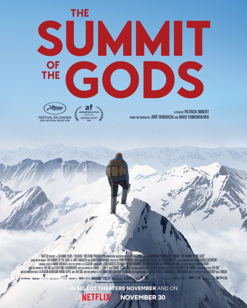 2021 Netflix 11月片單推介:《神之山嶺》