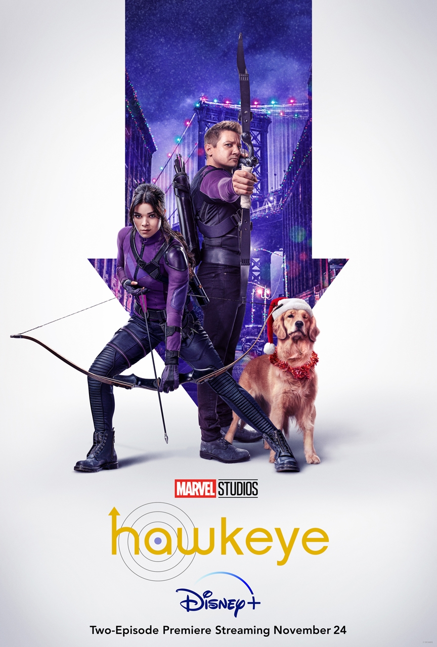 《鷹眼》是第五部在串流平台Disney+播出的漫威超級英雄影集。