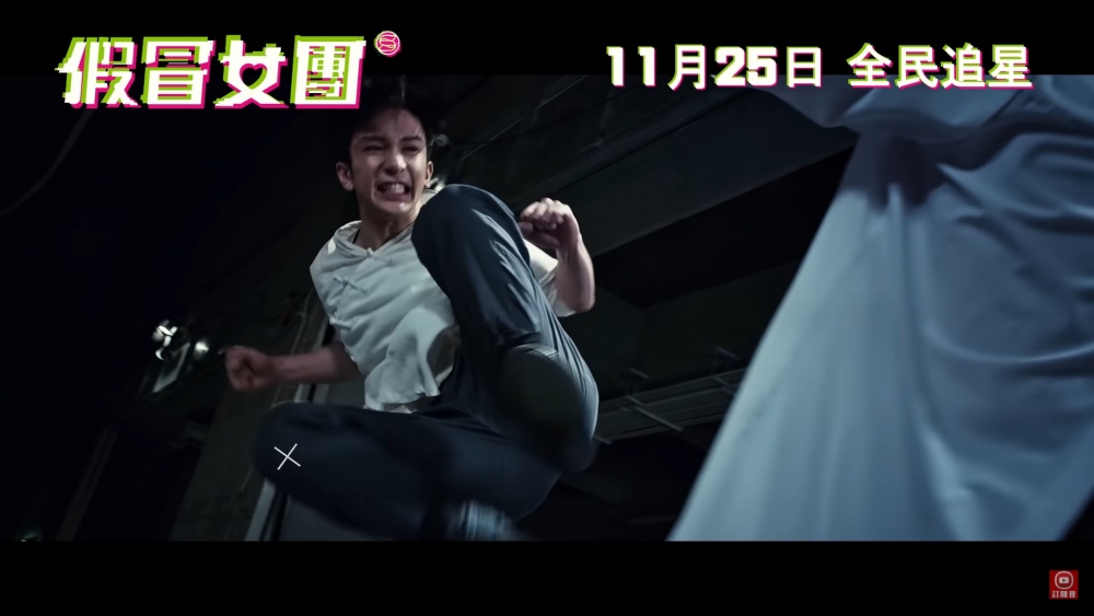 Anson Lo苦練武打動作,戲中有不少親身上陣的動作場面。