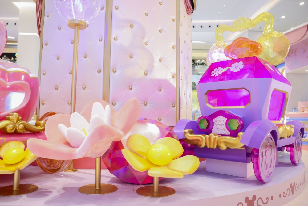 長髮公主 X 夢幻紫水晶馬車