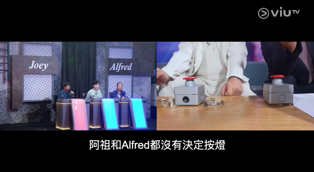 燒賣喺對決中勝出,但兩位導師都無即時撳燈
