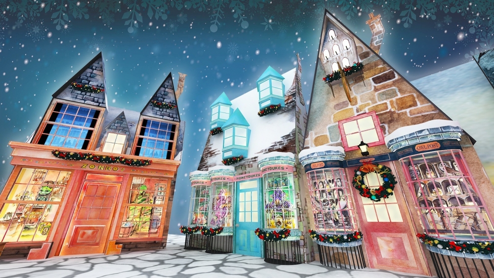 《哈利波特》系列中的經典場景「活米村」~