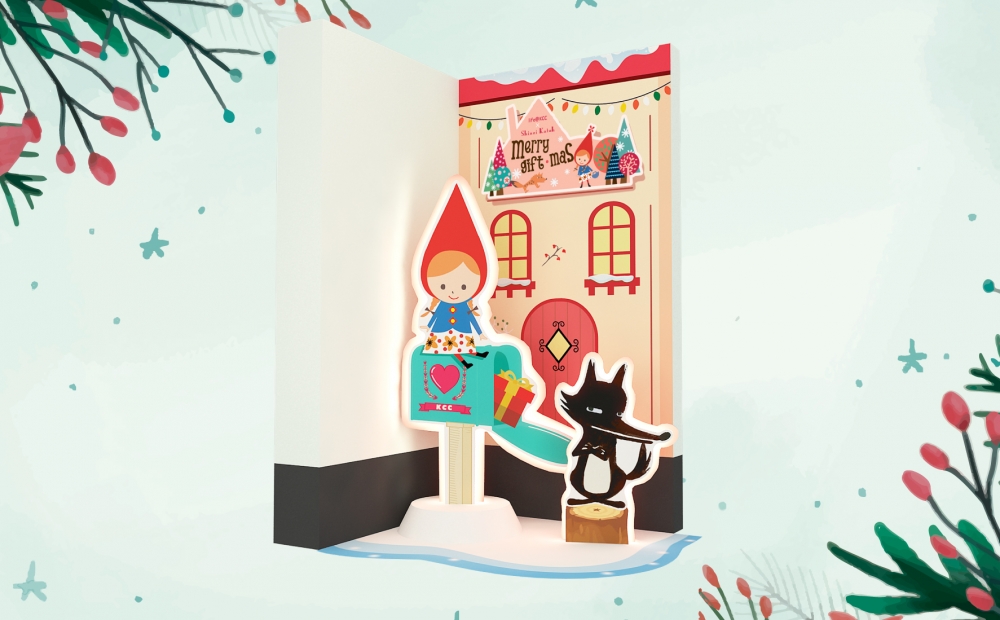 小紅帽聖誕郵箱