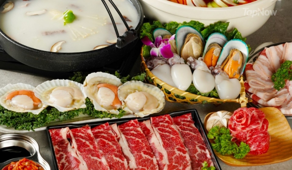 多達60種火鍋配料任食!