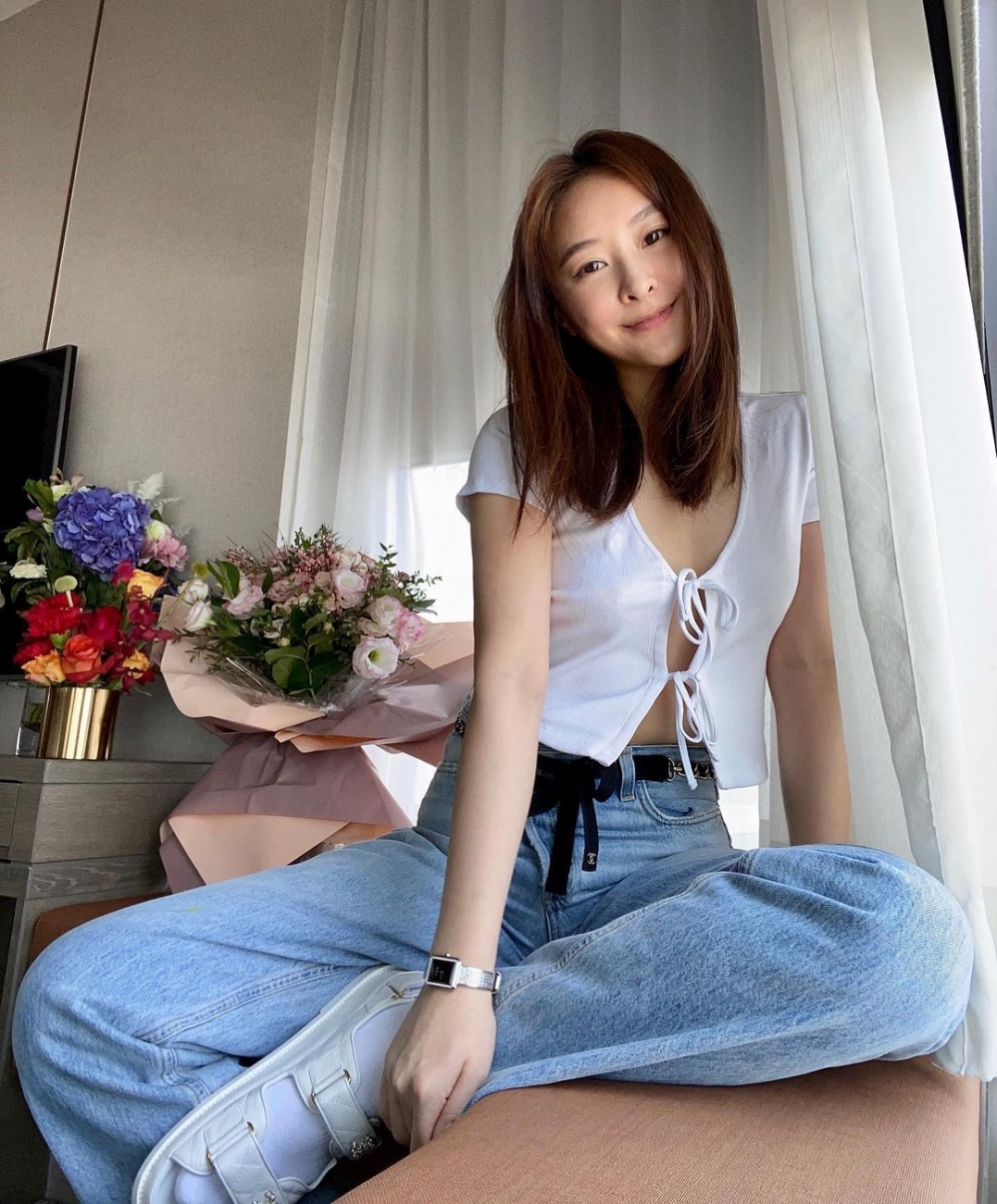 陳瀅(Jeannie)近日飛加拿大探親