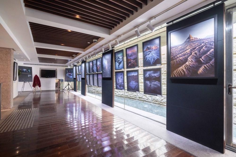 Kelvin展出40張原創攝影,包括世界各地的山脈和香港地質公園的奇景,部份更是從未公開。